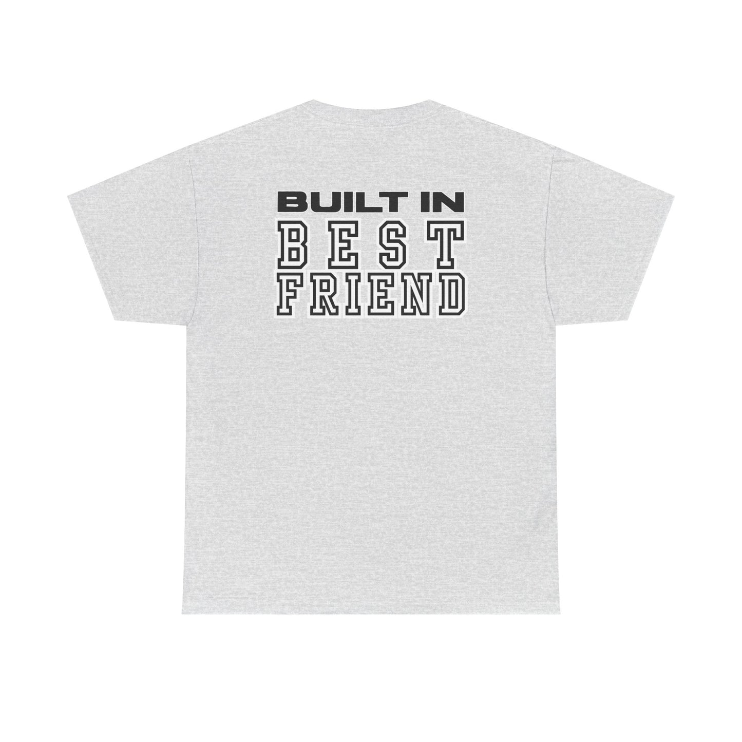 Built in Best Friend - Dad- Unisex Heavy Cotton Tee - Fatherhood