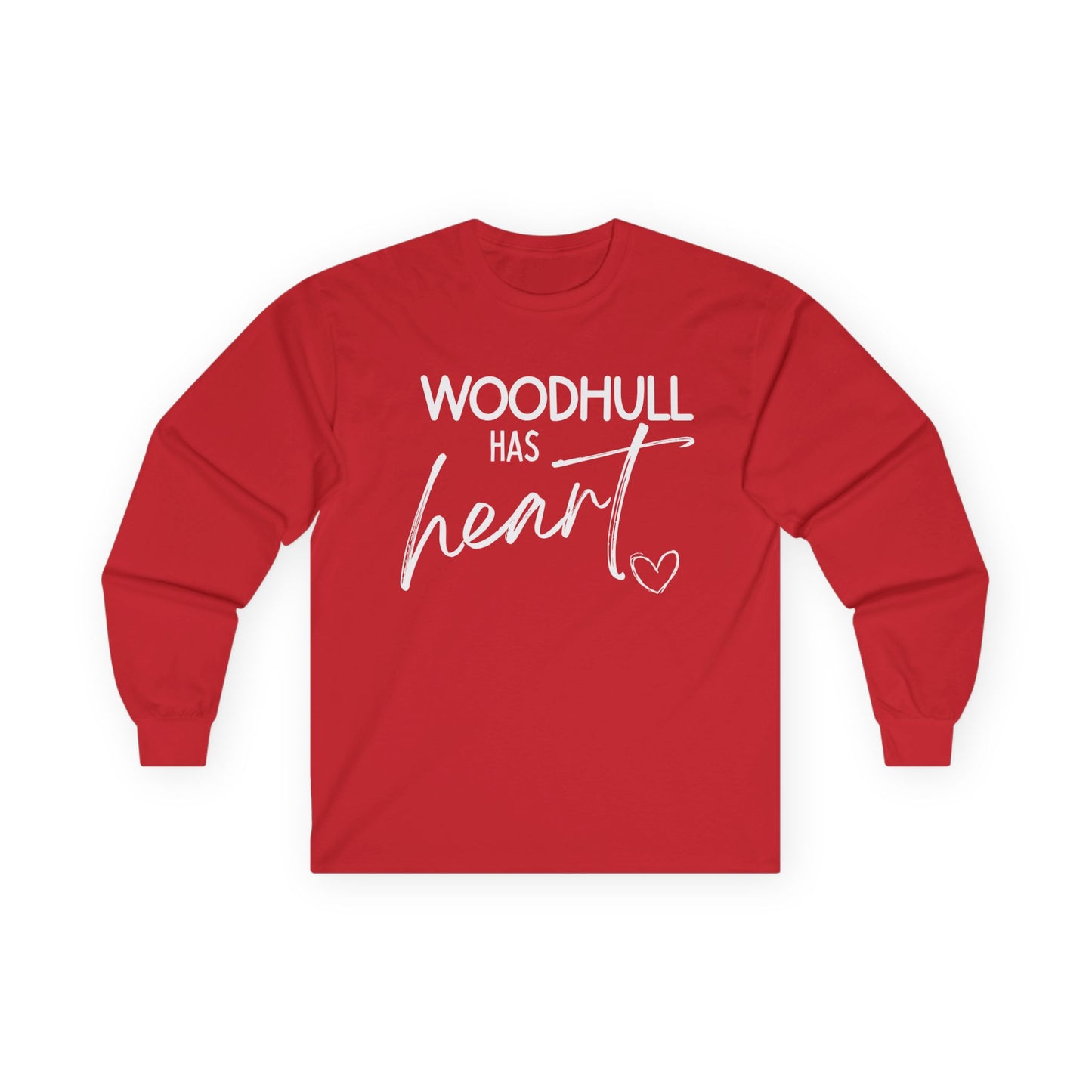 Woodhull- Heart Disease Awareness Long Sleeve Shirt