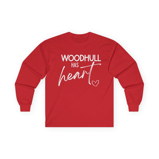 Woodhull- Heart Disease Awareness Long Sleeve Shirt