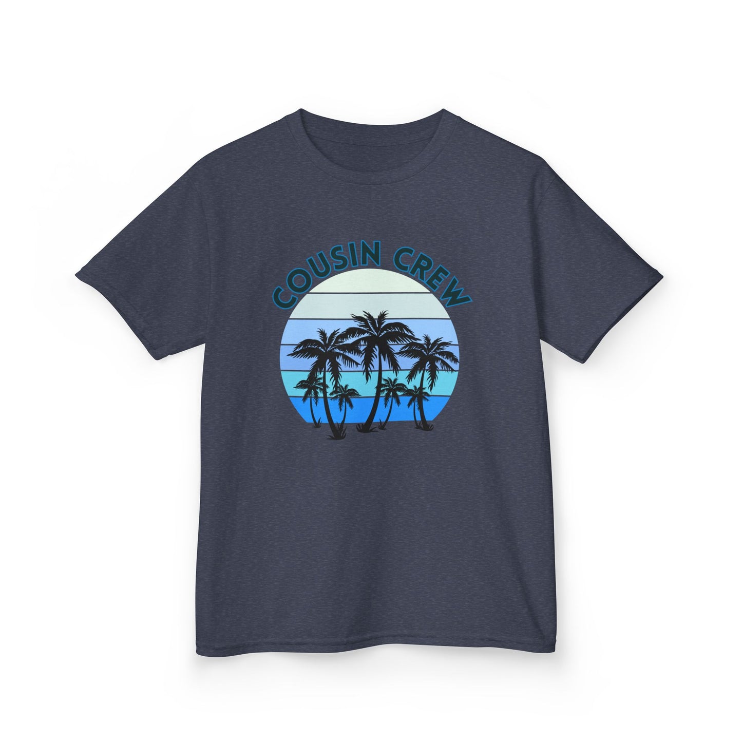 Cool Cousin Crew Kids Tee - Summer Fun, Family Gatherings, Beach Days, Mini Collection