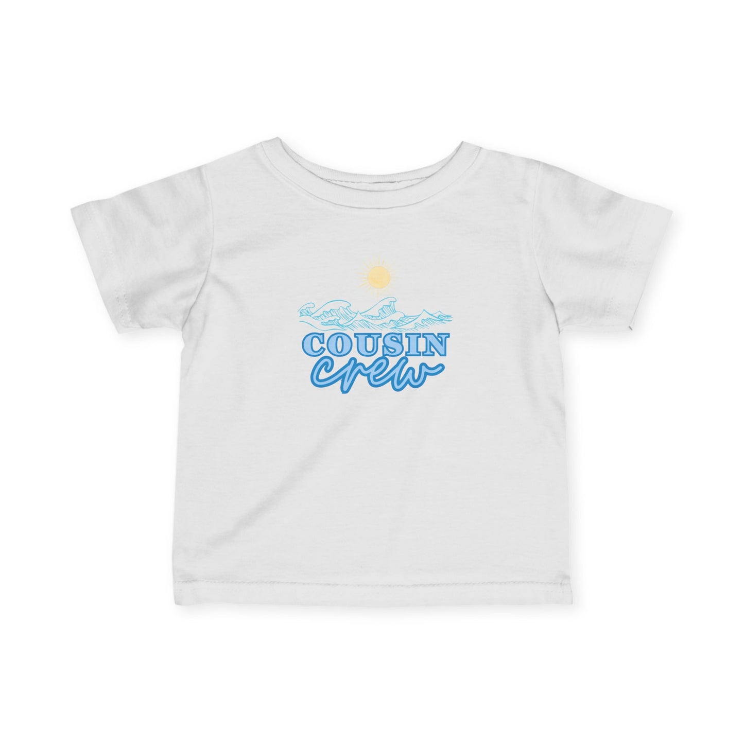 Cousin Crew Infant Tee, Cute Baby T-Shirt, Summer Vibes- Mini Collection