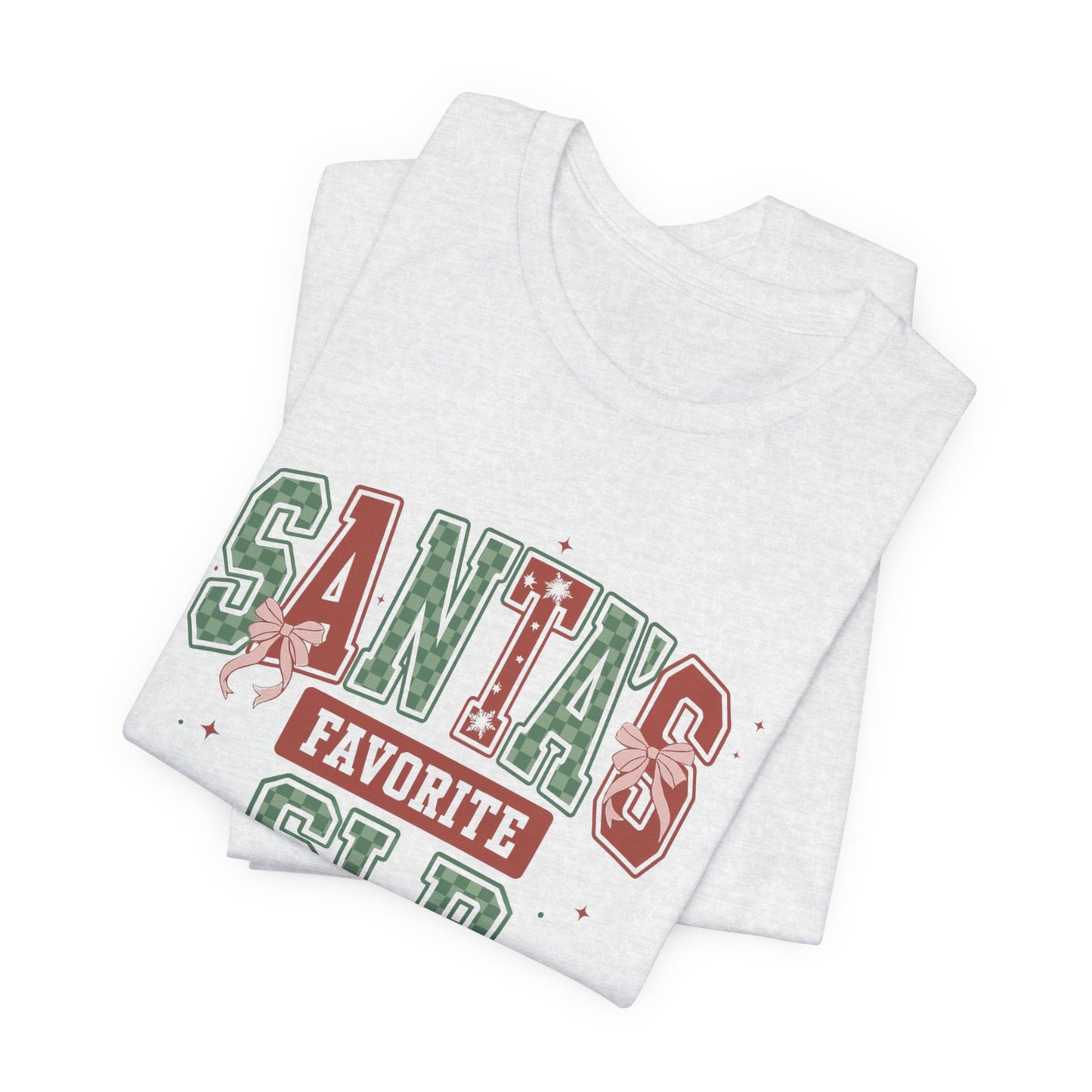 Santa's Favorite SLP — Christmas Unisex T‑Shirt