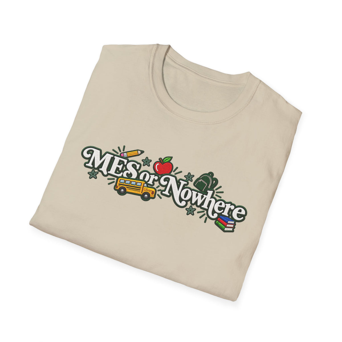 MES or Nowhere" - Moriches Softstyle T-Shirt