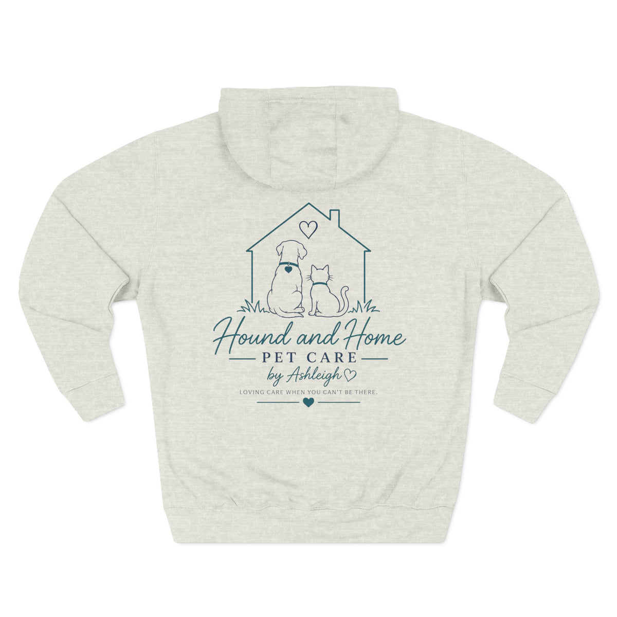 Ashleigh — "Hound and Home" Logo Personalized Pullover