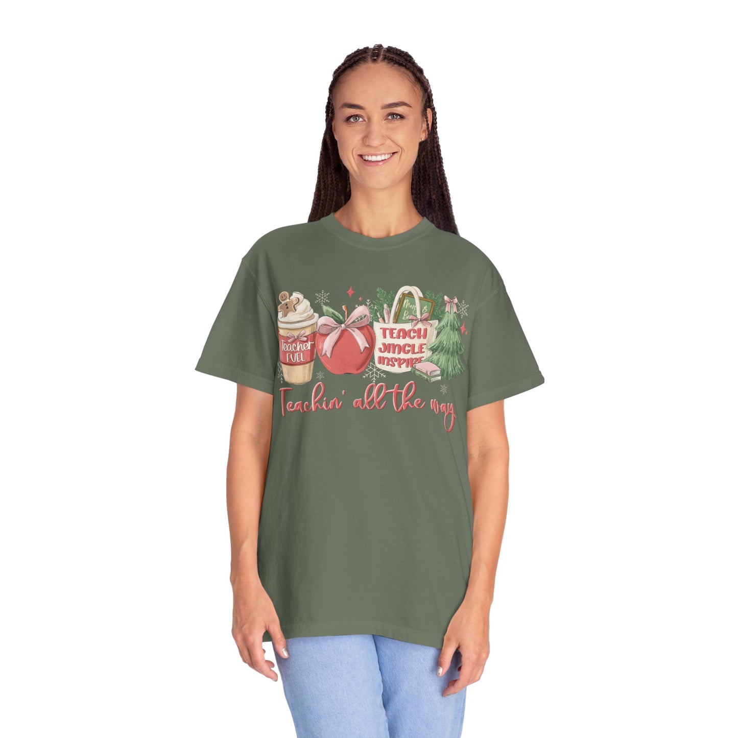 Teachin' All the Way  — Christmas Tee