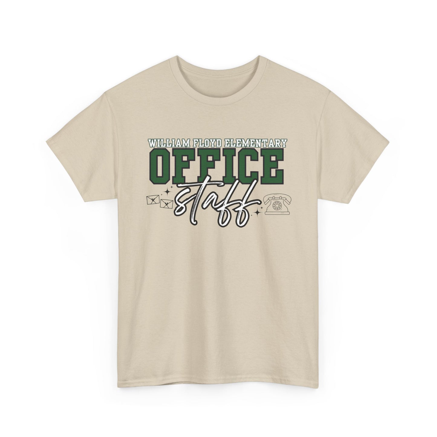 WFE Office Staff Unisex Heavy Cotton Tee - Heart & Soul of WFE Design