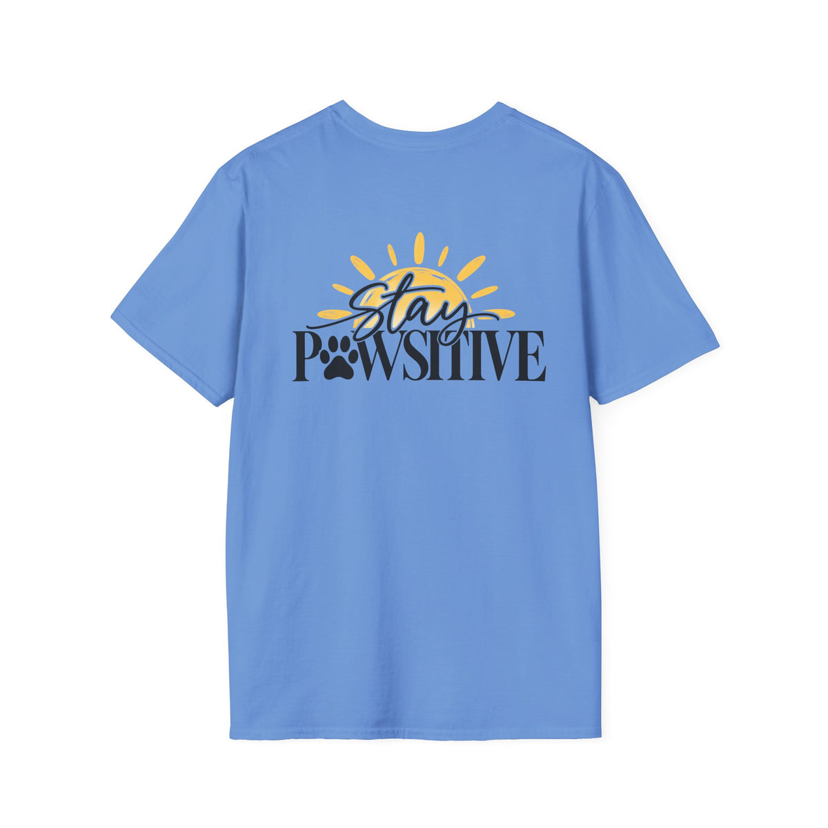 Hound & Home "Stay Pawsitive" — T-Shirt