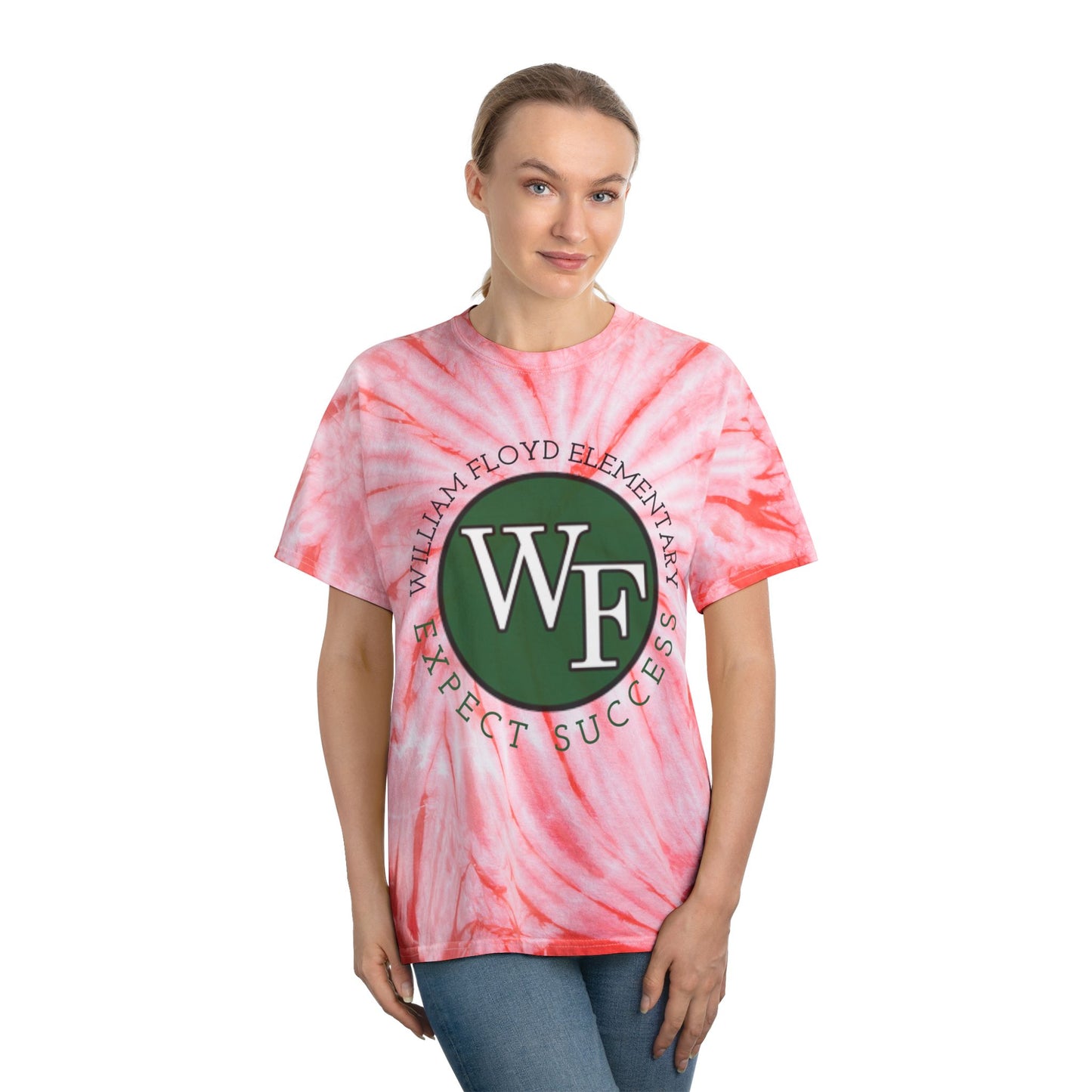 WFE Tie-Dye Tee, Fun Summer Shirt, Unique Gift, Vibrant Cyclone Style