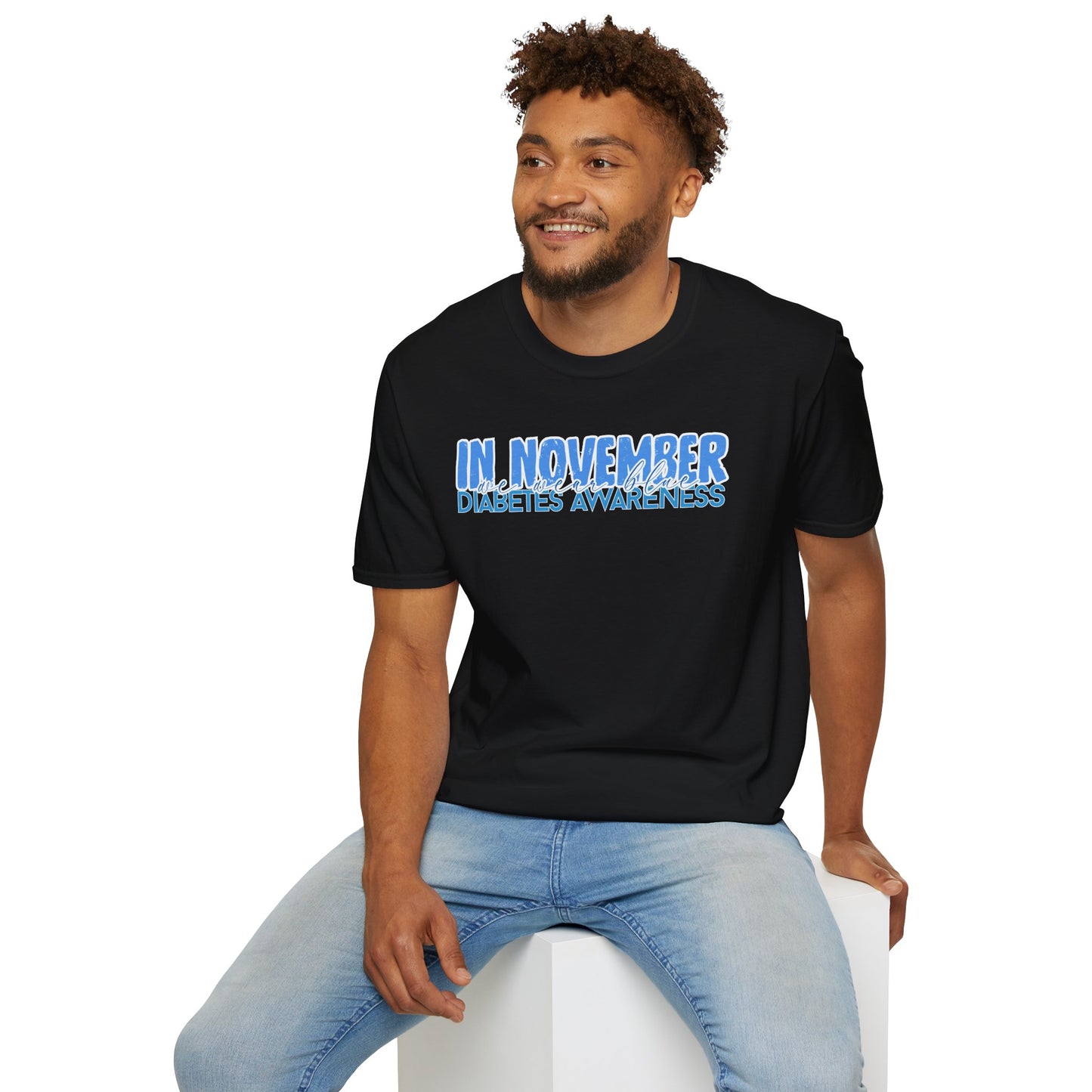 Diabetes Awareness- November- Unisex Softstyle T-Shirt