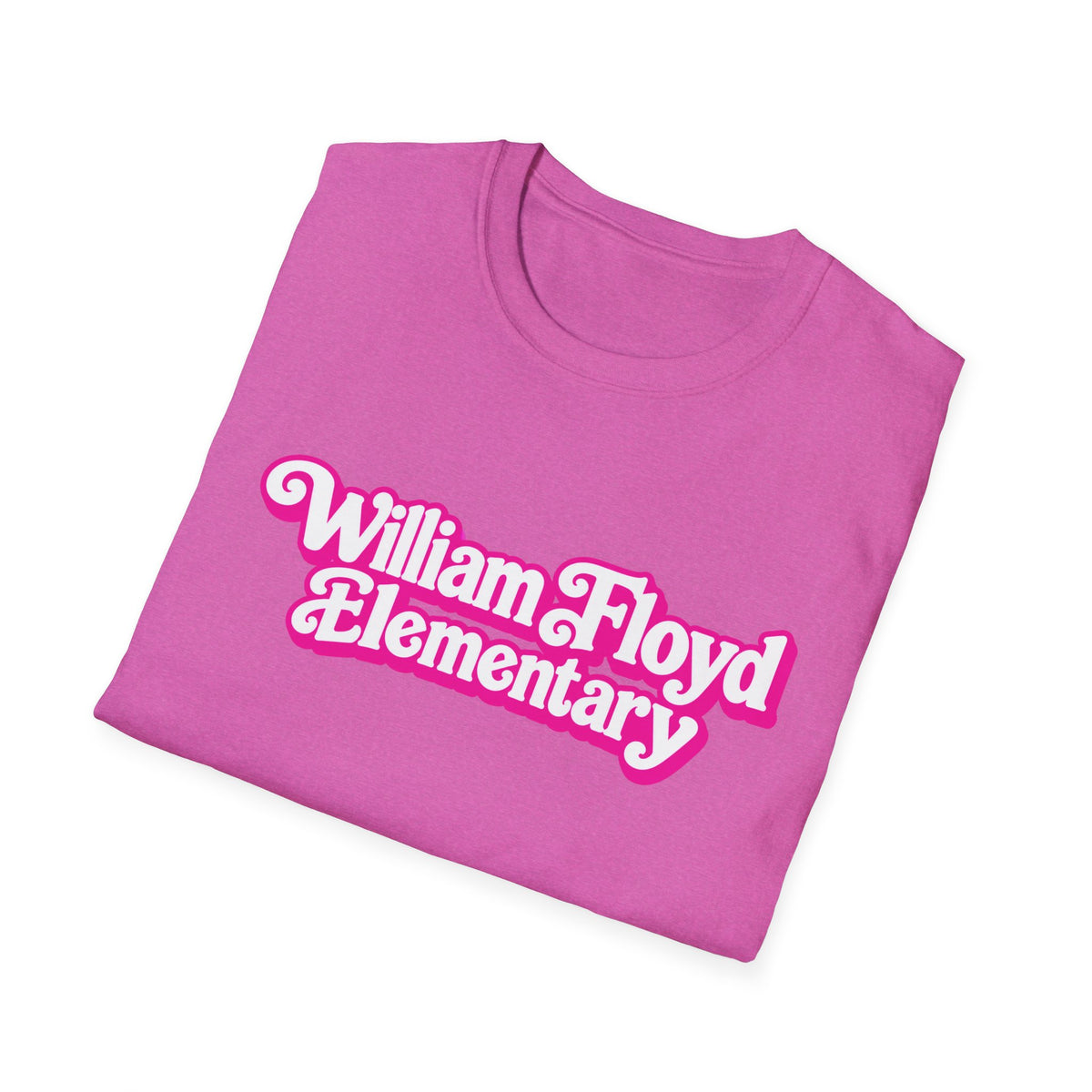 WFE Barbie-Breast Cancer Awareness Tee, Unisex Softstyle T-Shirt