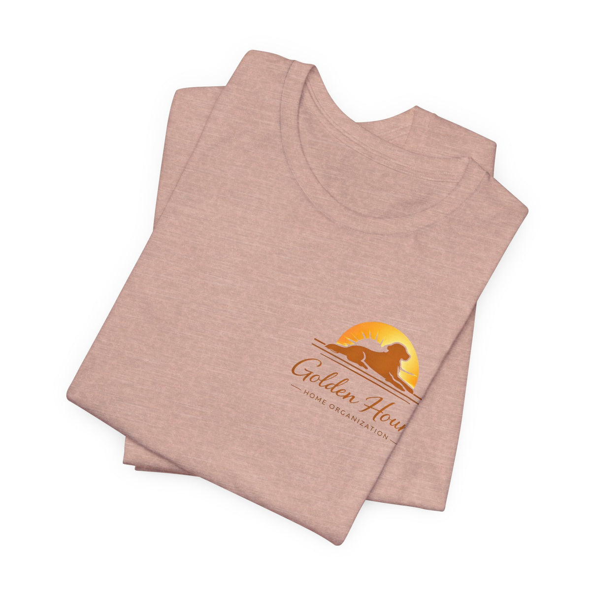 "Golden Hour Home Organization"Logo T-Shirt—  Personalized