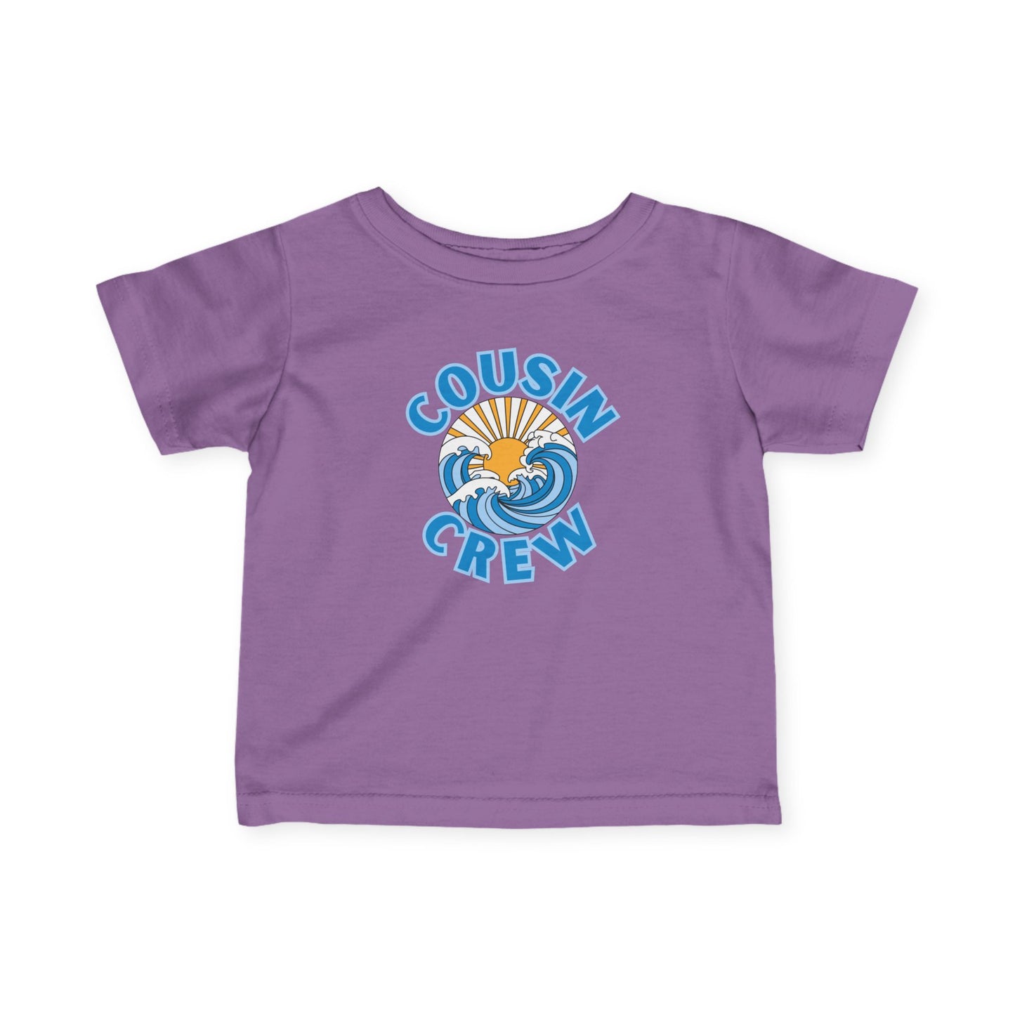 Cousin Crew Infant Tee, Cute Baby T-Shirt, Summer Vibes- Mini Collection