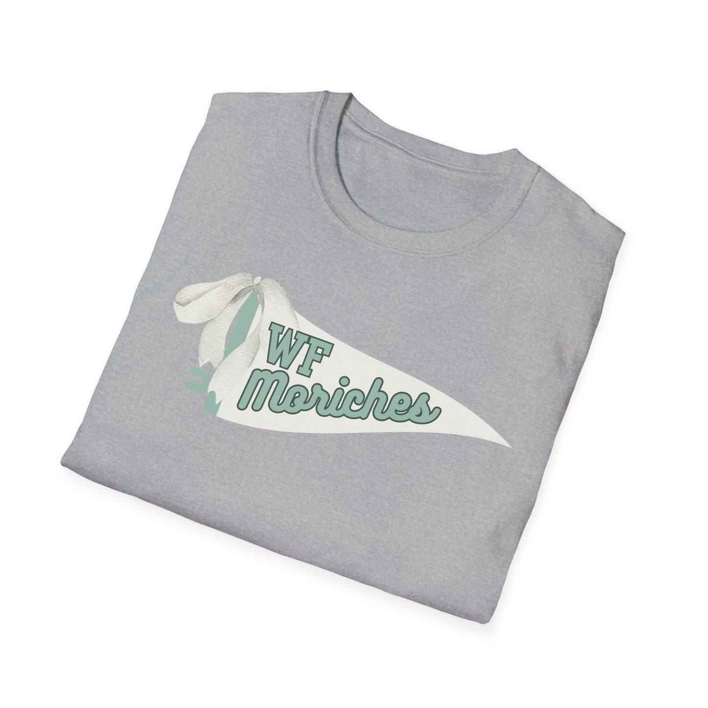 Moriches Pennant Unisex Softstyle Graphic Tee with Vintage Design