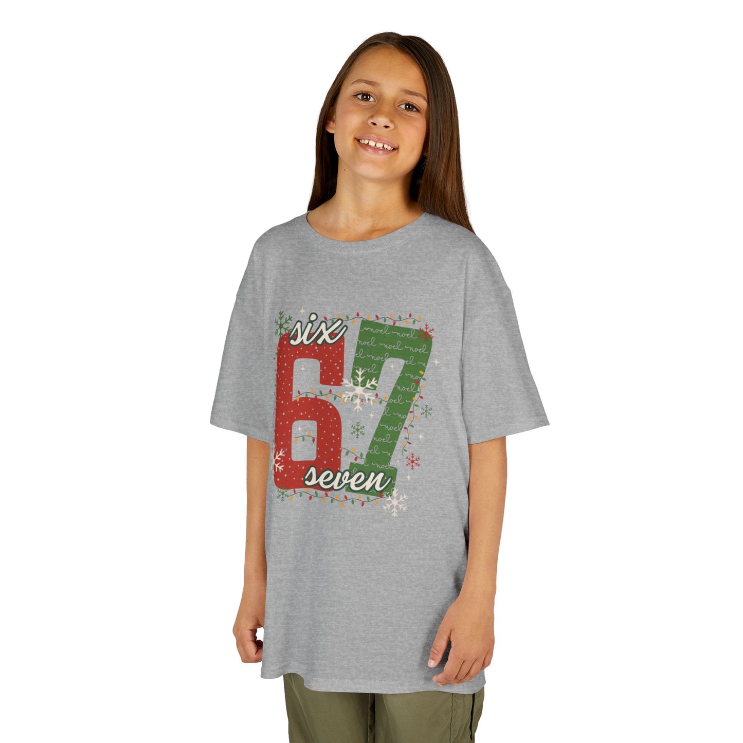Kids '67' Christmas Number Graphic Tee — Youth- Christmas