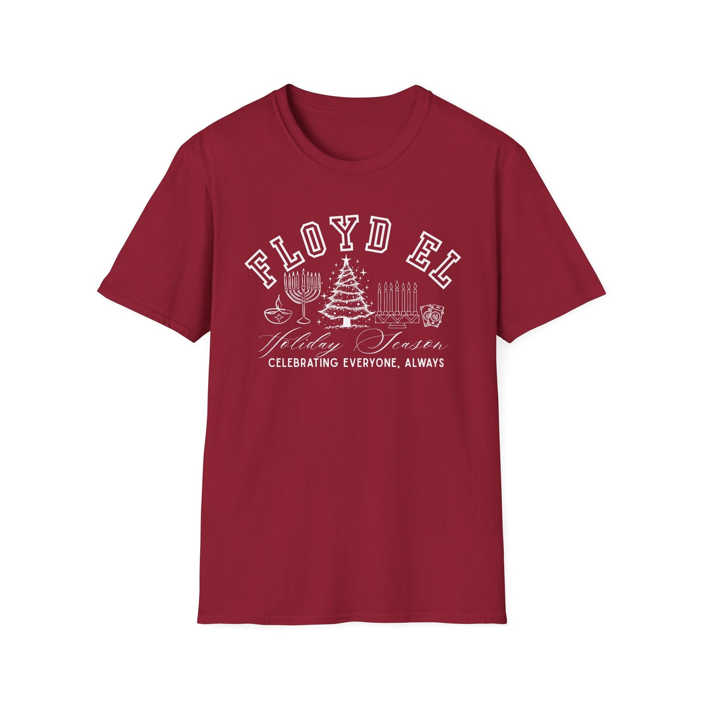 WFE- Celebrating Everyone, Always Holiday T-Shirt (Christmas)