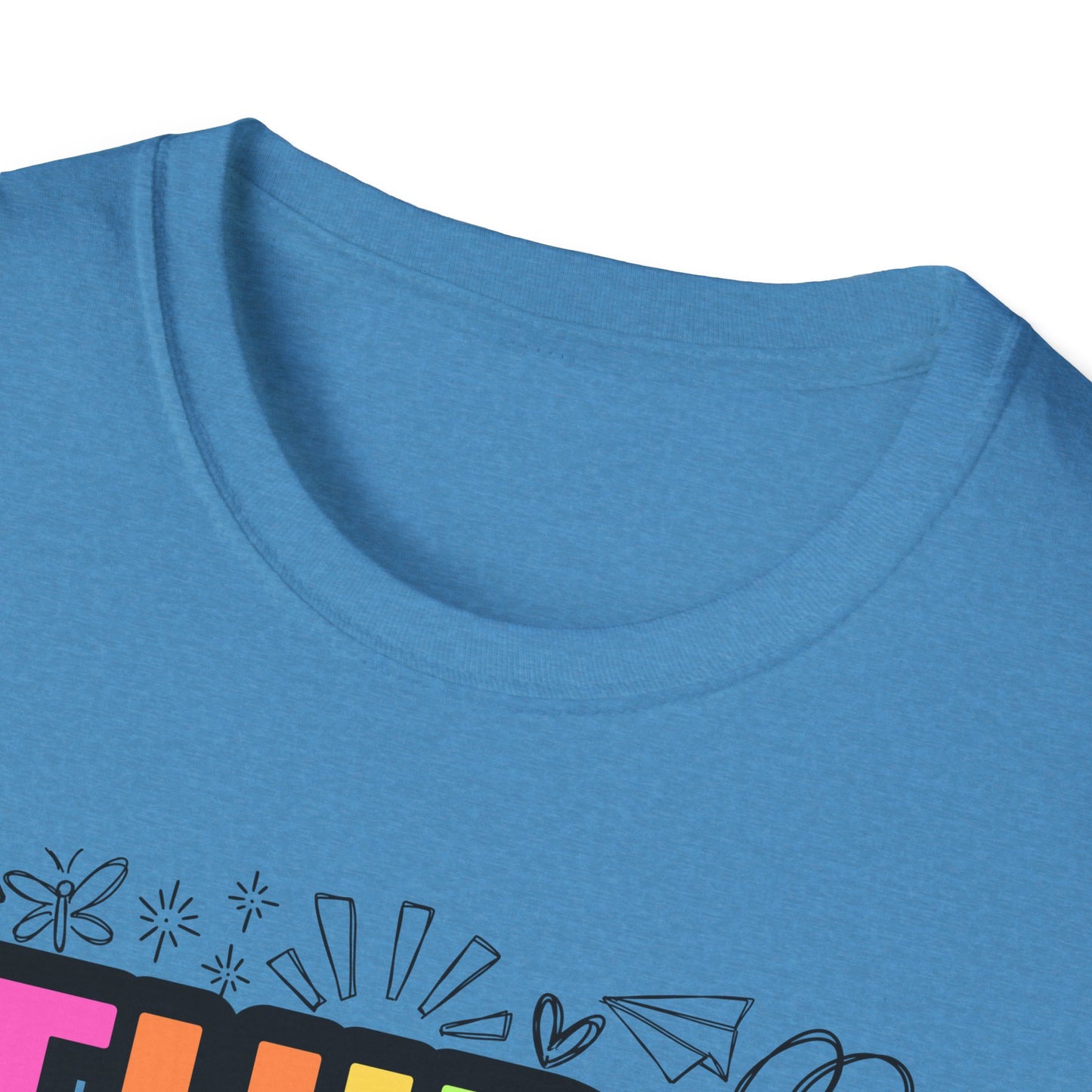 Dream Team- 3rd Grade- Unisex Softstyle T-Shirt- Teacher Life