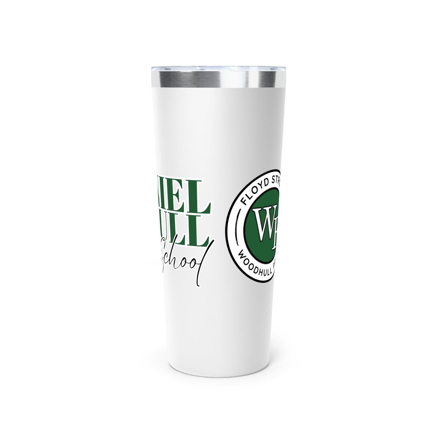 22oz Copper Vacuum Insulated Tumbler with Woodhull Design