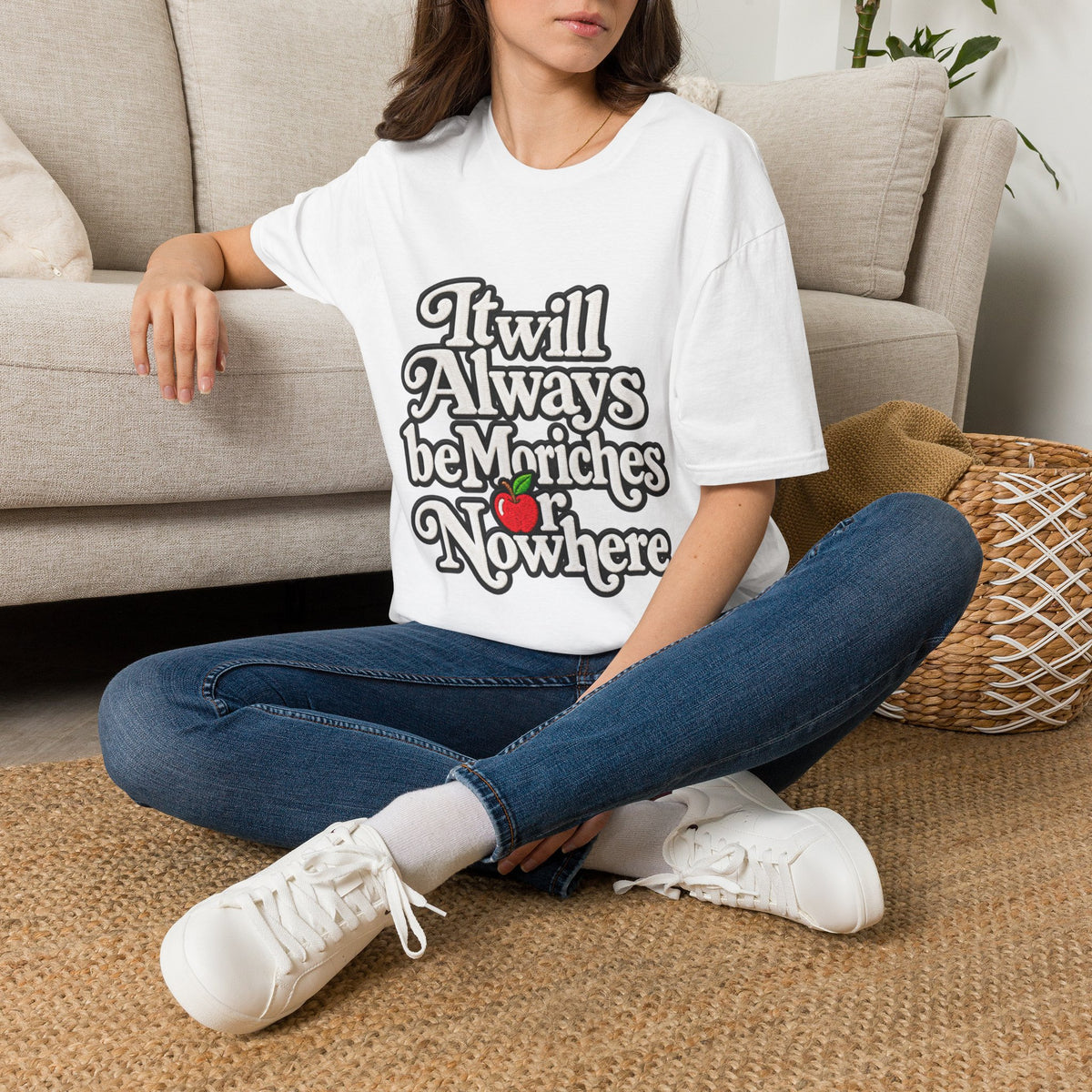 "It will Always be Moriches or Nowhere" - Softstyle T-Shirt
