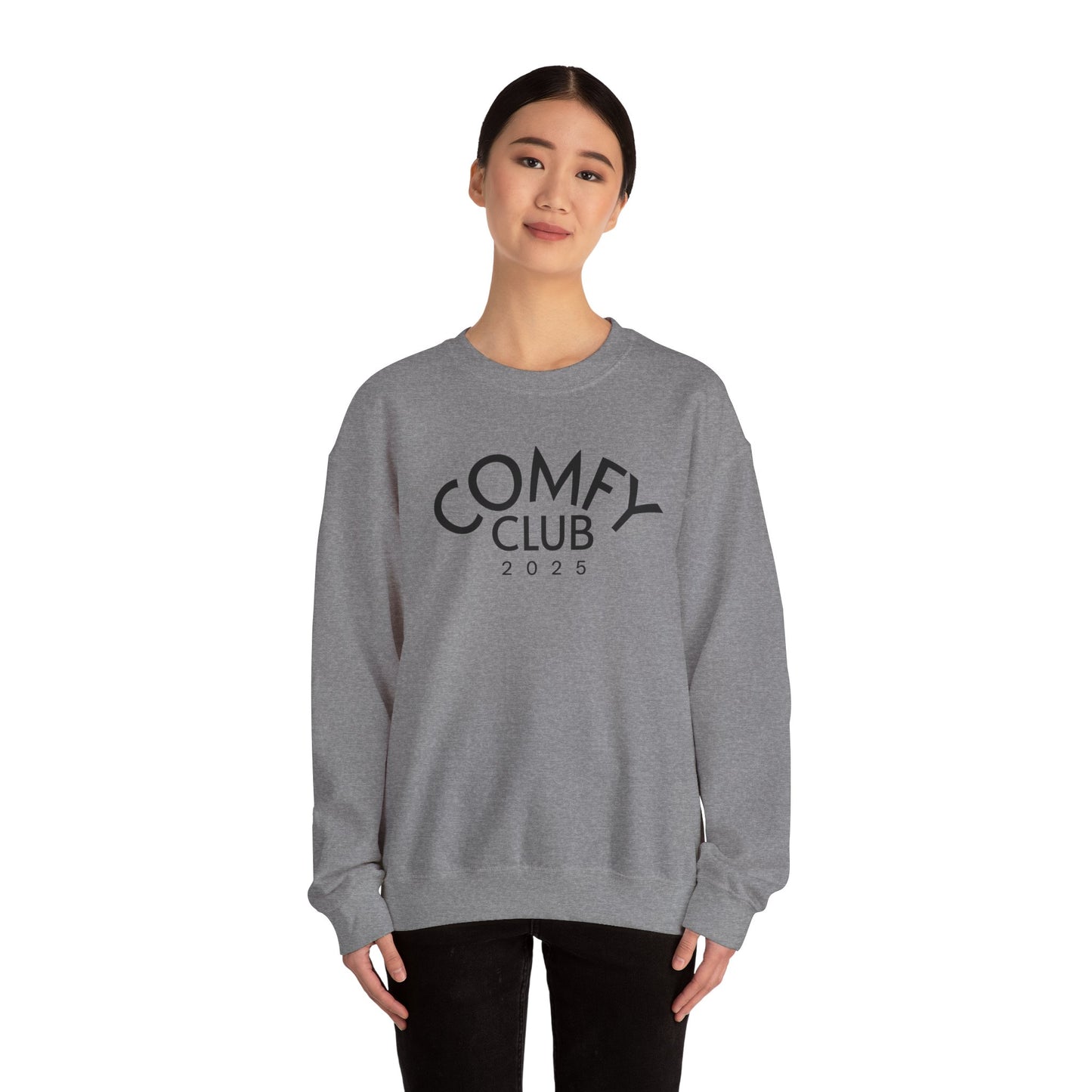 PERSONALIZED- Comfy Club 2025 Unisex Heavy Blend Crewneck Sweatshirt