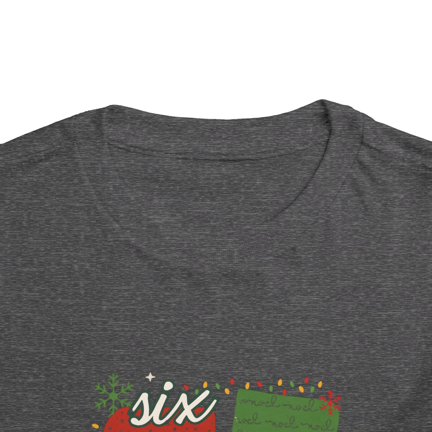 6-1 Toddler Tee "Six Seven" - Christmas
