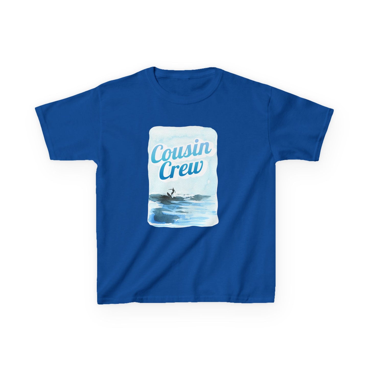 Cool Cousin Crew Kids Tee - Summer Fun, Family Gatherings, Beach Days, Mini Collection