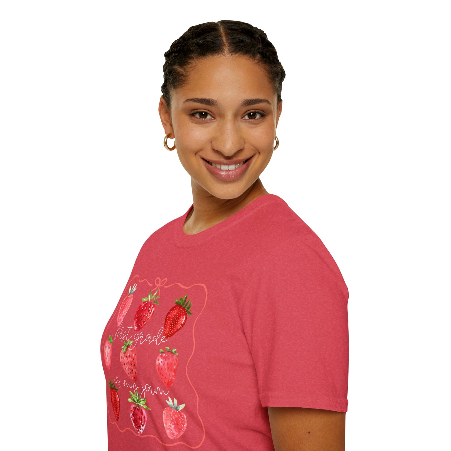 1st Grade is my Jam- Unisex Softstyle T-Shirt- Back to School
