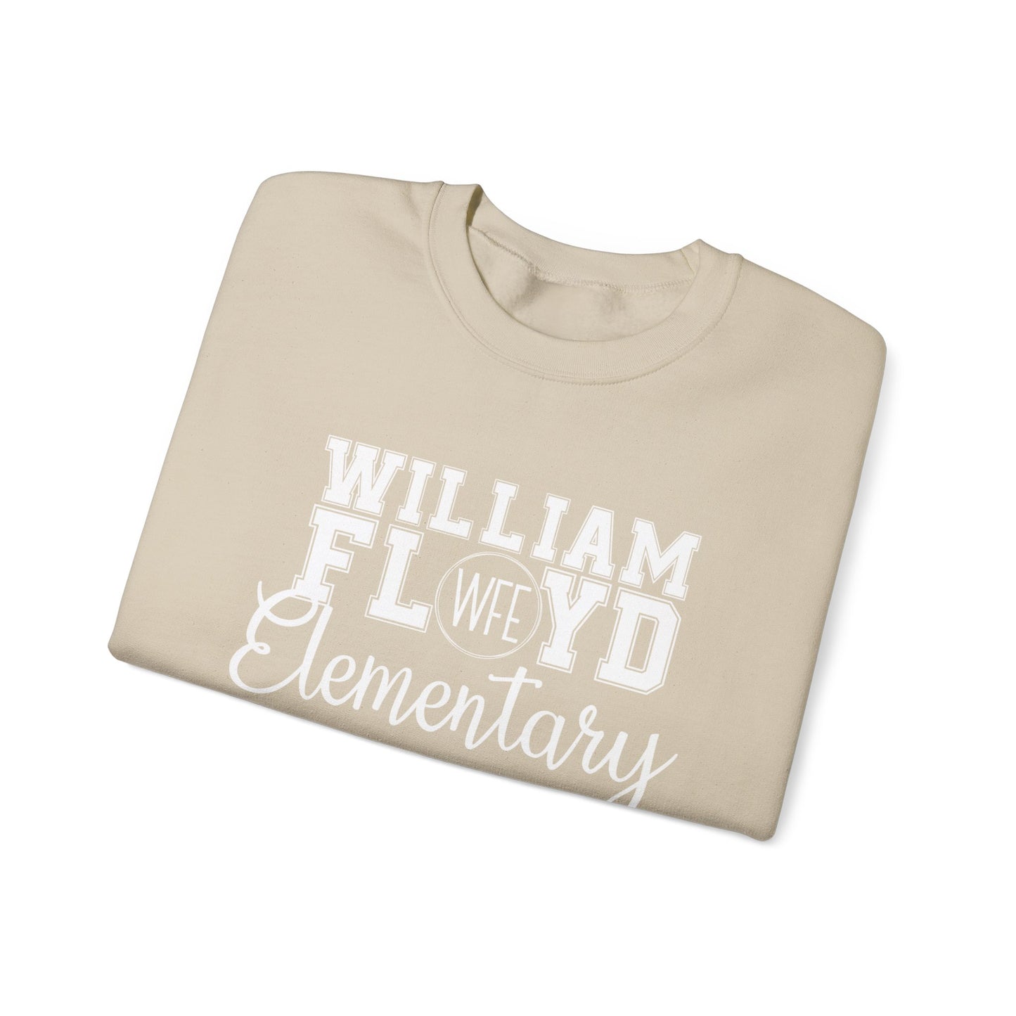 WFE Logo Crewneck Sweatshirt - William Floyd Elementary