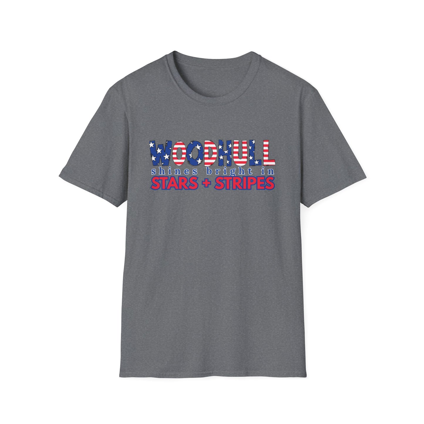Unisex T-Shirt Woodhull Flag Day-Holiday Design