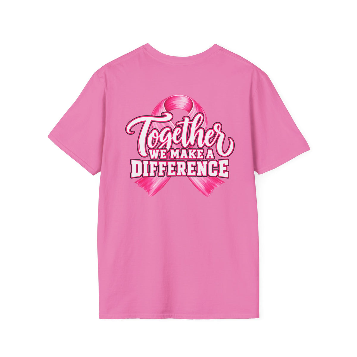 Woodhull-Breast Cancer Awareness Tee, Unisex Softstyle T-Shirt