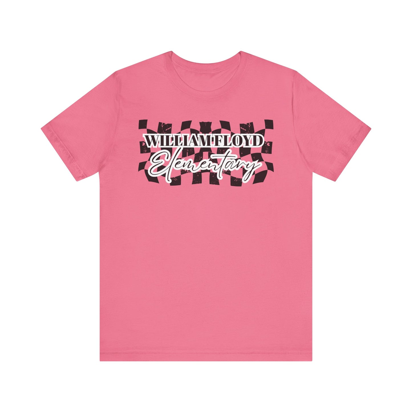 WFE Checkered Logo Unisex Jersey Tee