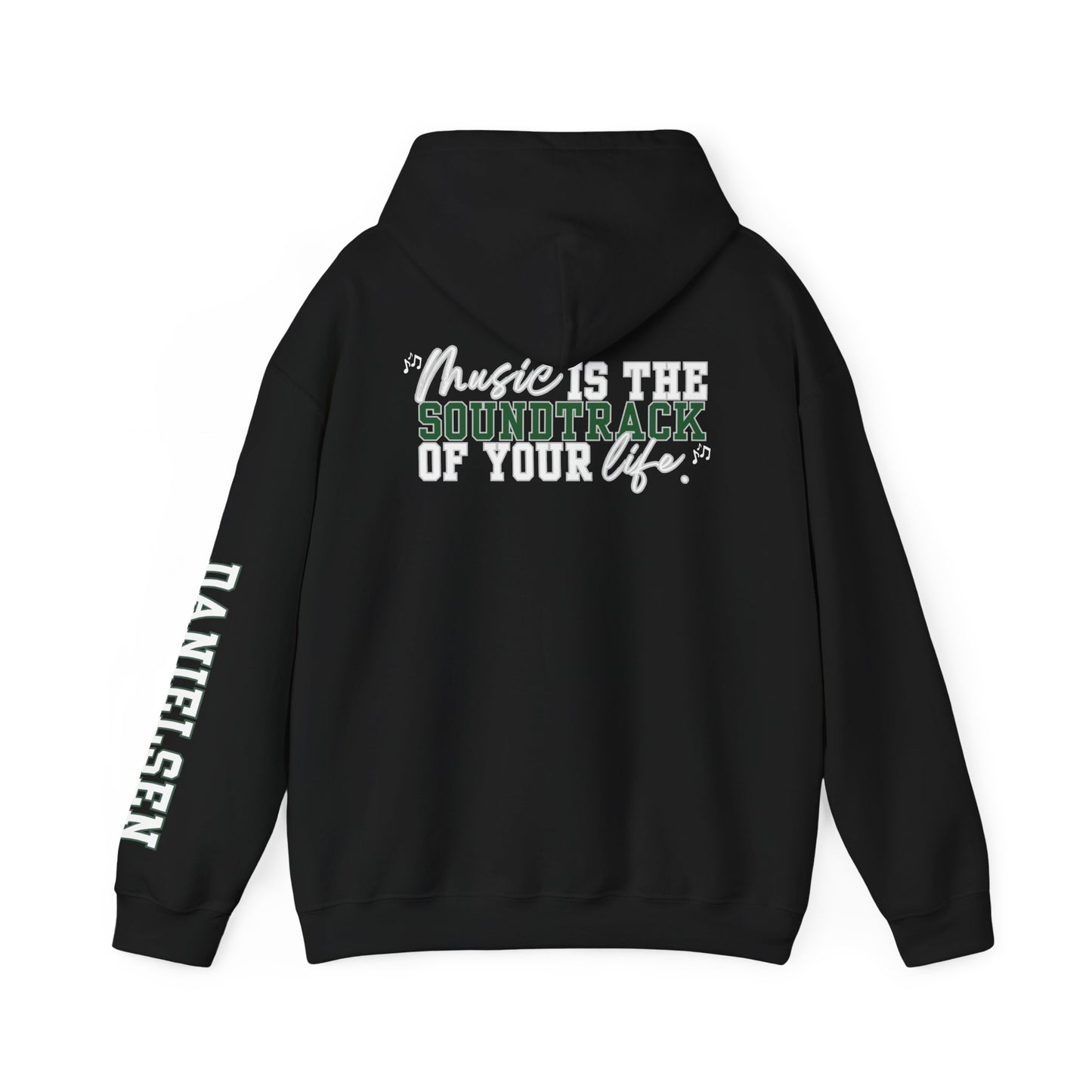 Danielsen- Floyd Music Heavy Cotton Tee - "Music is the Soundtrack of Your Life" Unisex T-Shirt- Personalized