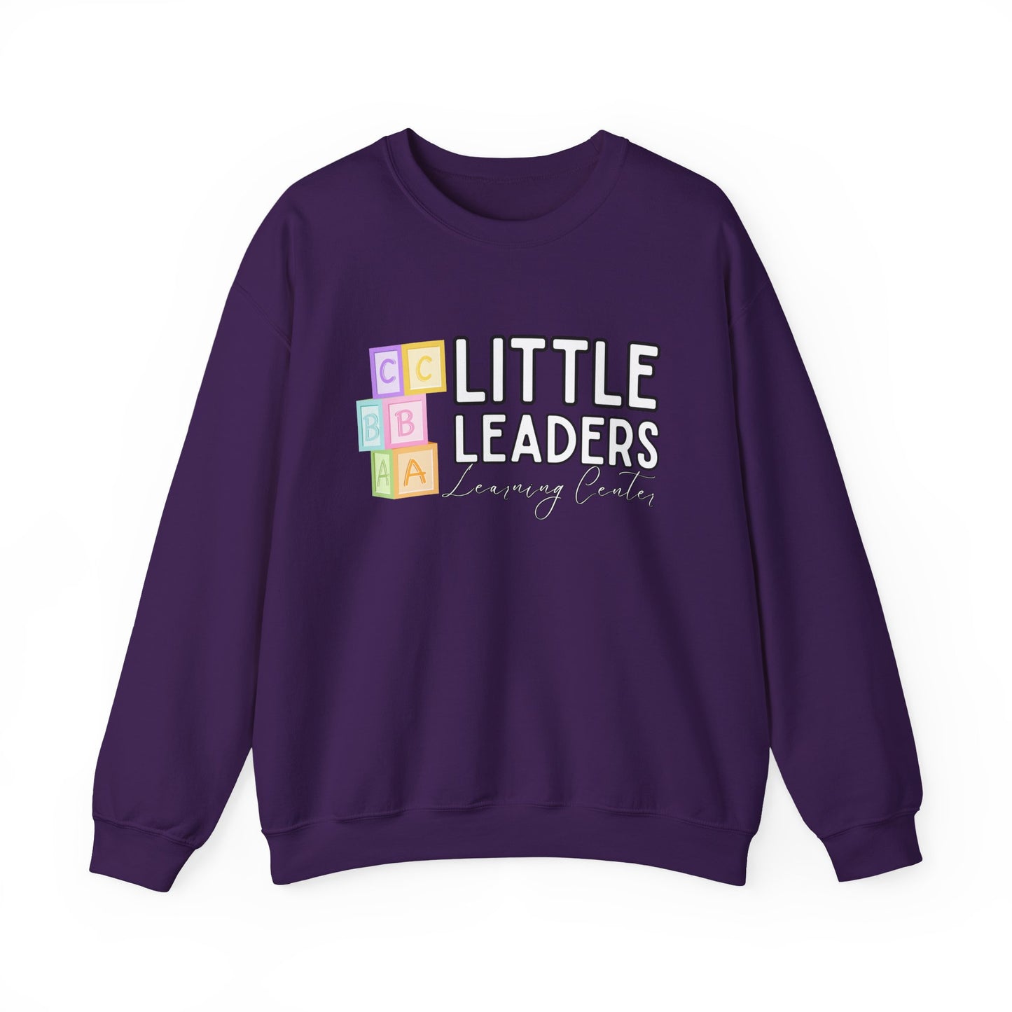 Little Leaders w/ Blocks Crewneck Unisex Sweatshirt